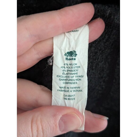 Roots Canada Long Sleeve Full Zip Running Active Track Jacket Size S - Picture 8 of 10